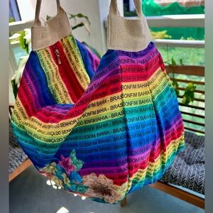 ✨ Colorful Senhor do Bonfim Tote ✨ Brasileiríssima